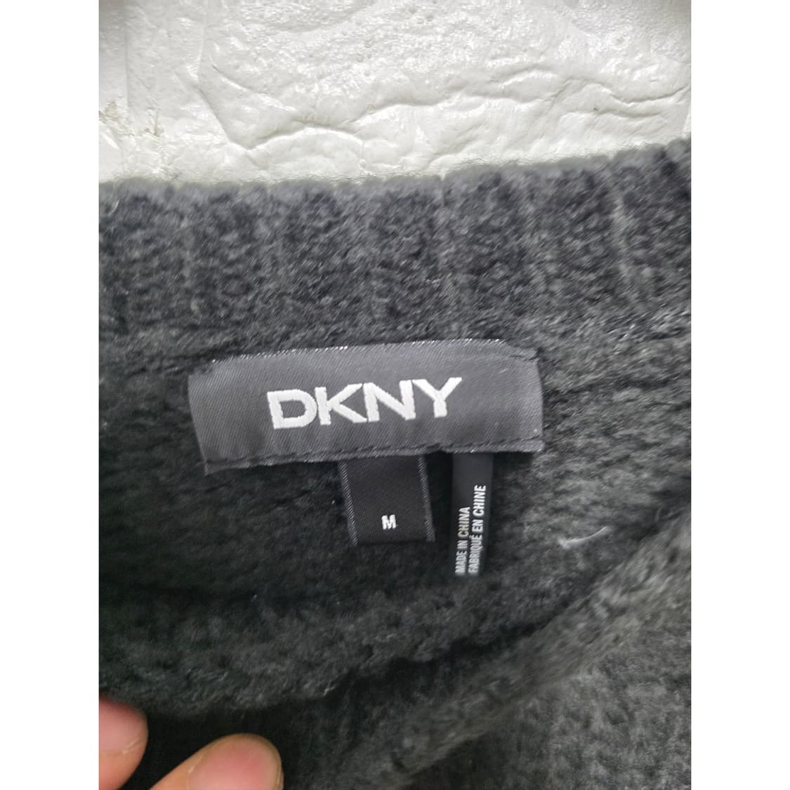 택포) DKNY 블랙 니트 M 상품이미지2