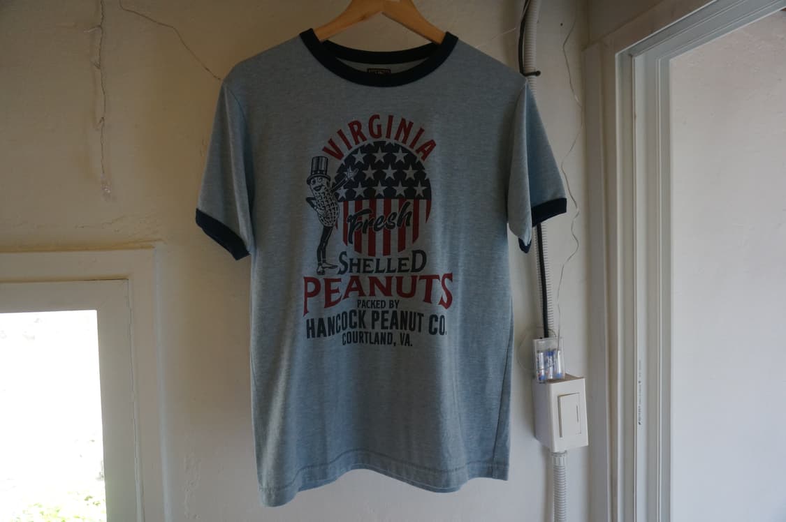 GUNZ “VIRGINIA PEANUTS” T-shirt (새상품) 상품이미지2