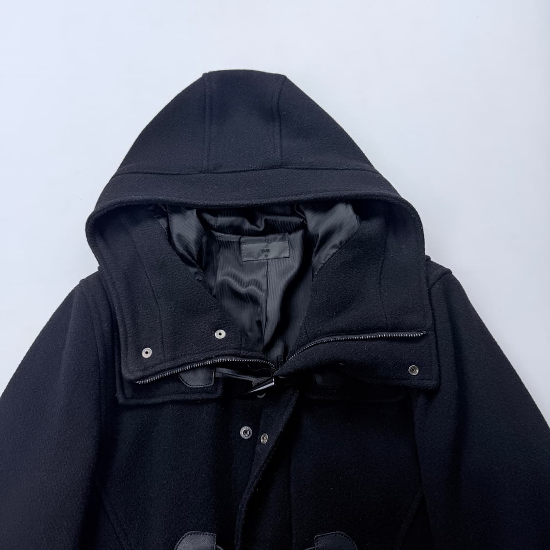 HARE 하레 숏 울 더플코트 상품이미지3