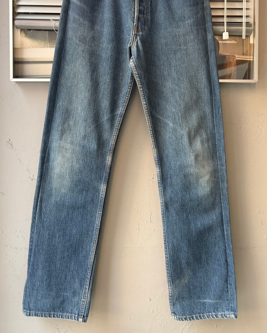 Levi's 501 90s USA washed denim pants 상품이미지4