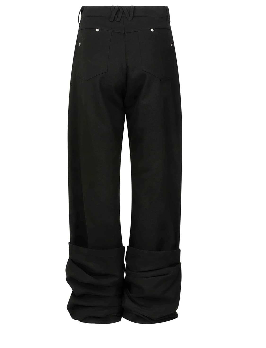 나체 REVERSE COTTON PANTS BLACK 상품이미지5