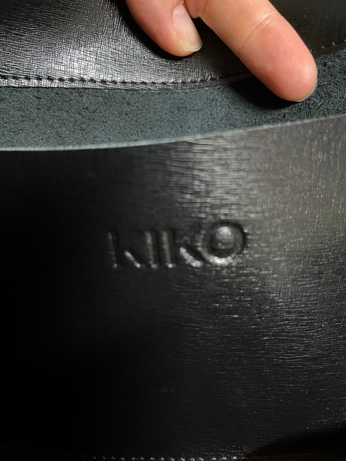 Os) kiko leather 가죽 토트백 상품이미지2