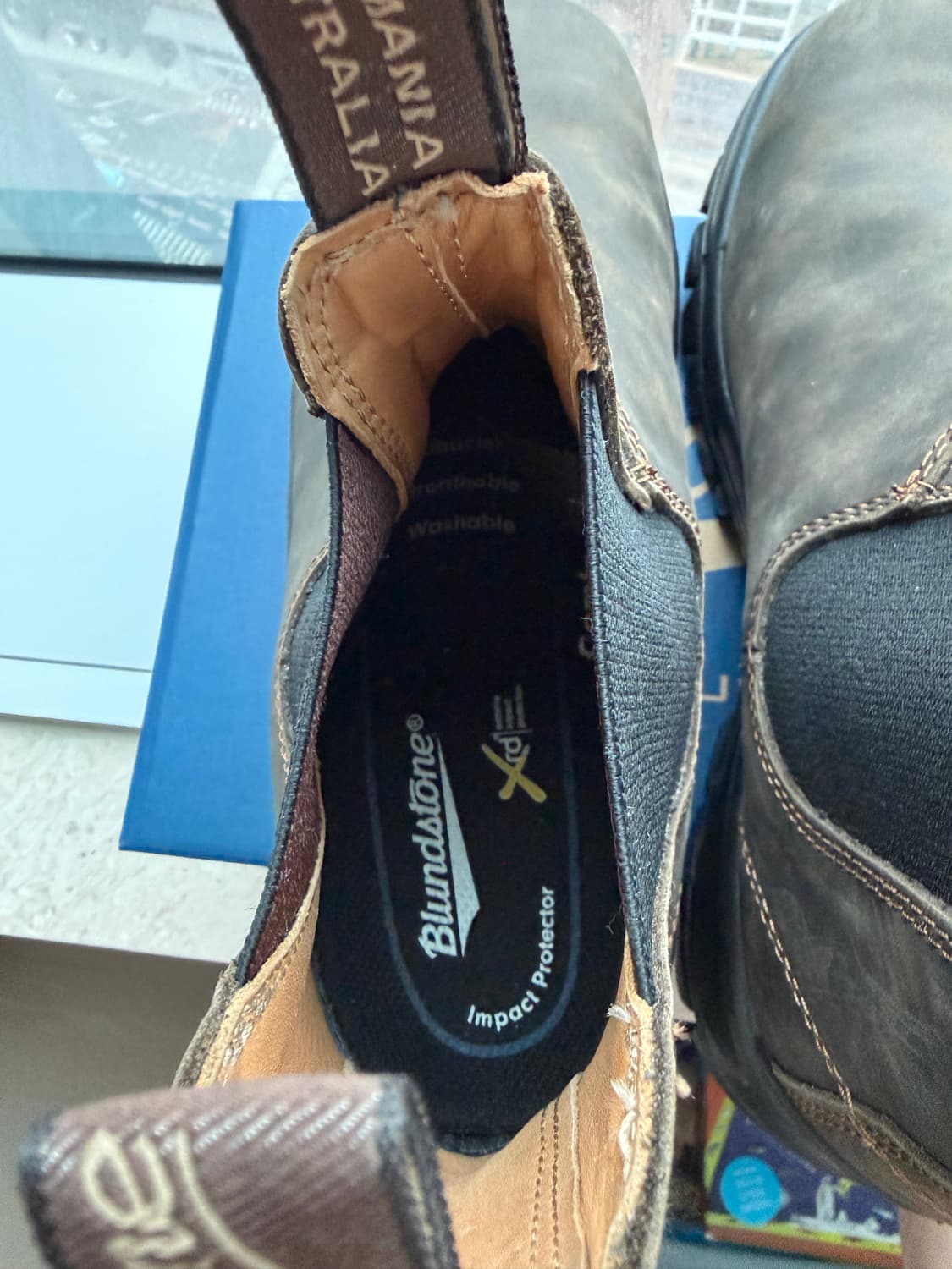 (새상품) 블런드스톤 2239 러스틱 브라운 첼시 부츠 AU9 상품이미지4