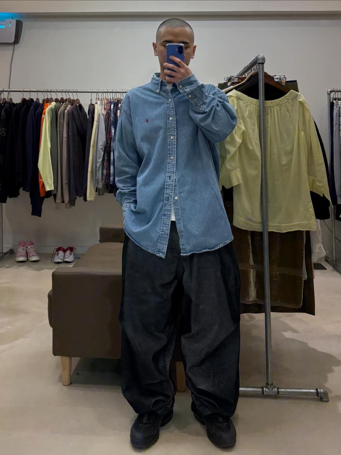 폴로 랄프로렌 데님 셔츠 상품이미지7