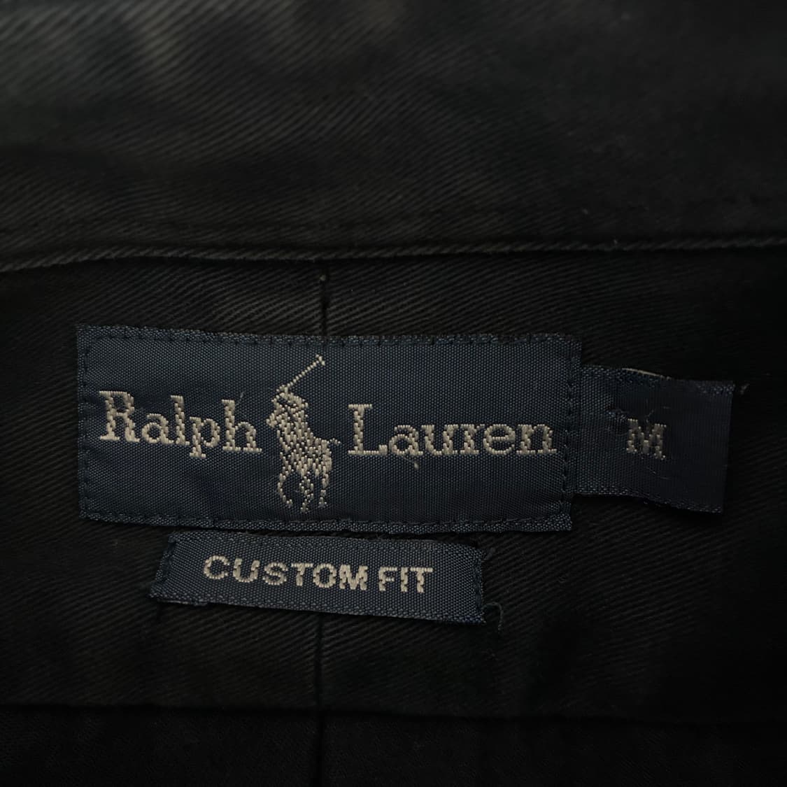 Polo 폴로 랄프로렌 구형 블랙 퍼플 포니 셔츠 상품이미지4