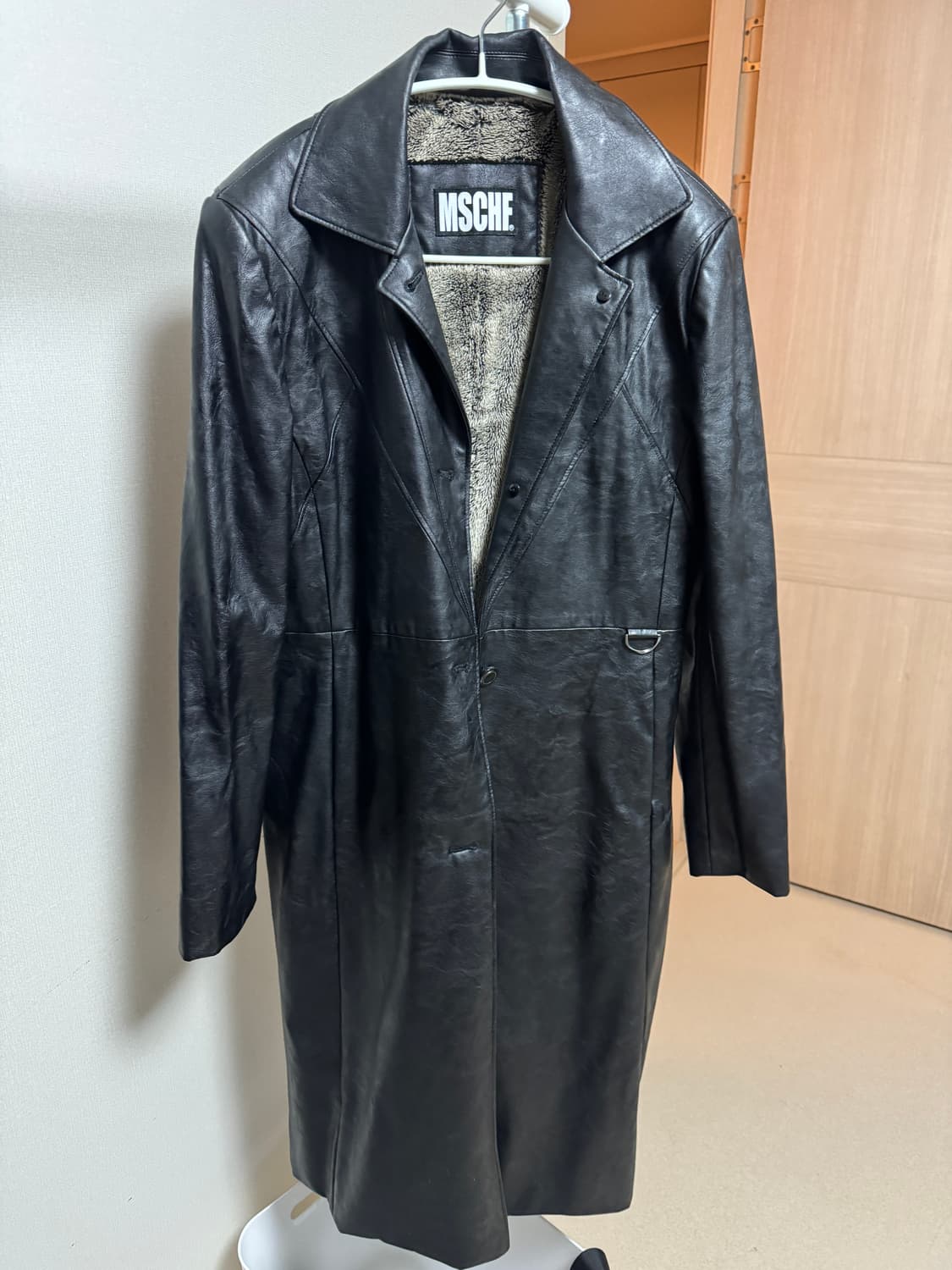 미스치프 에코 가죽코트 상품이미지1