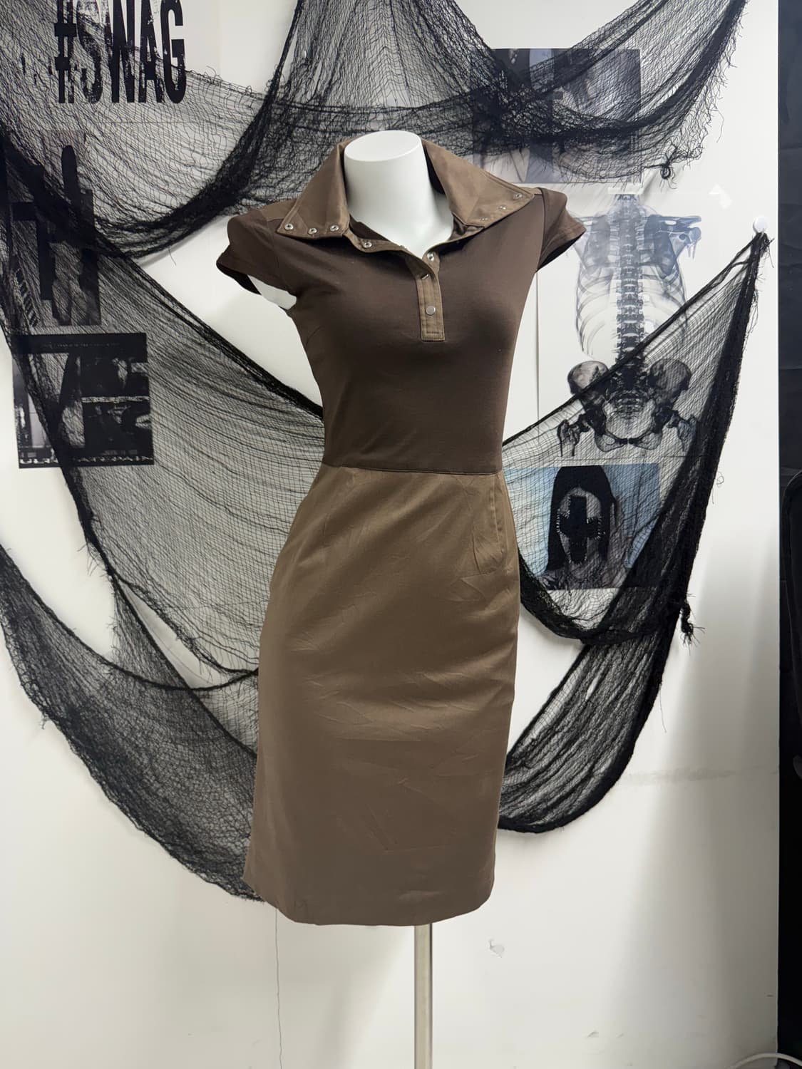 00s collar detailed onepiece 상품이미지1