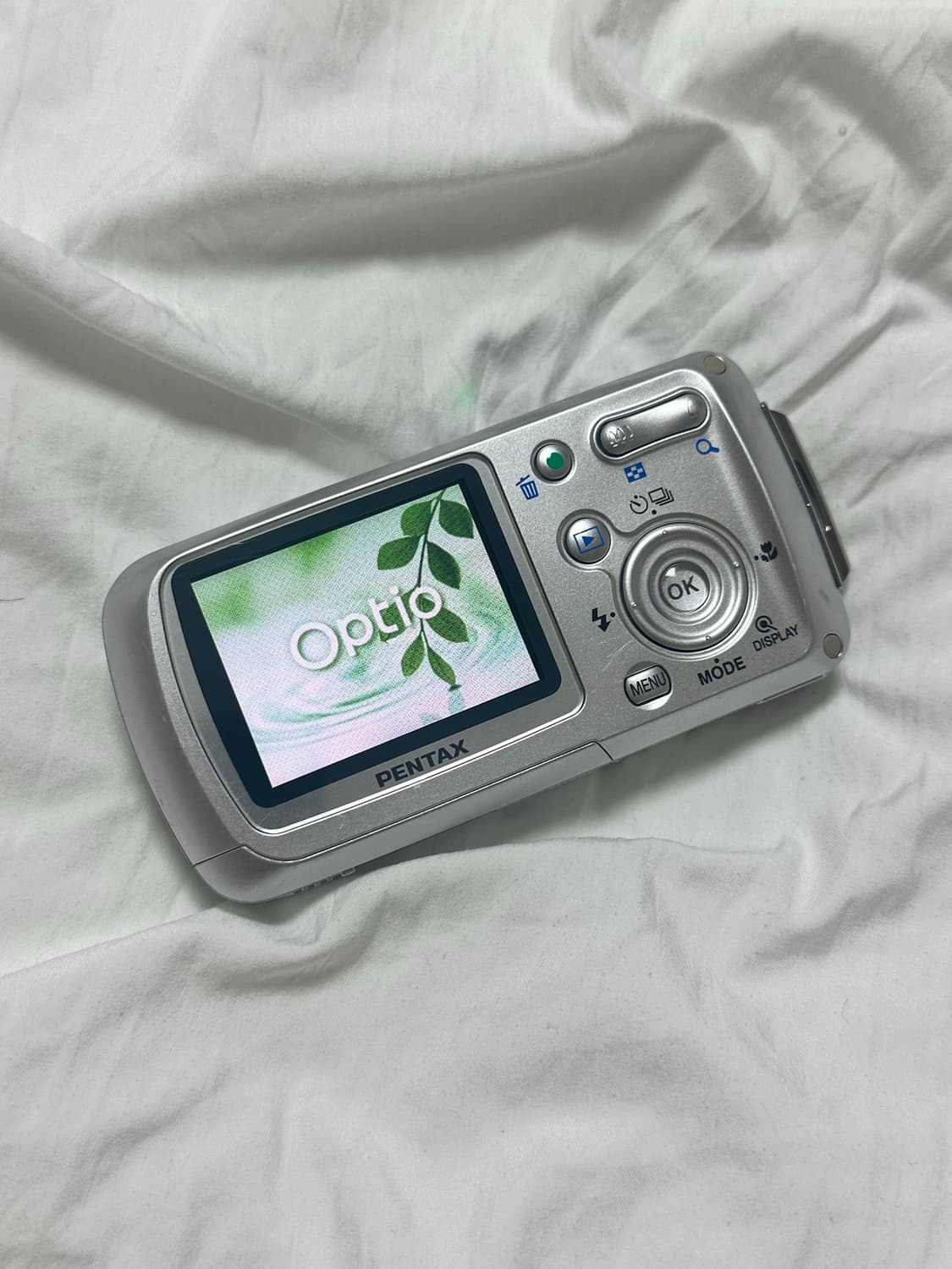 (작례o) 실버색상 펜탁스 Pentax Optio WP 상품이미지2