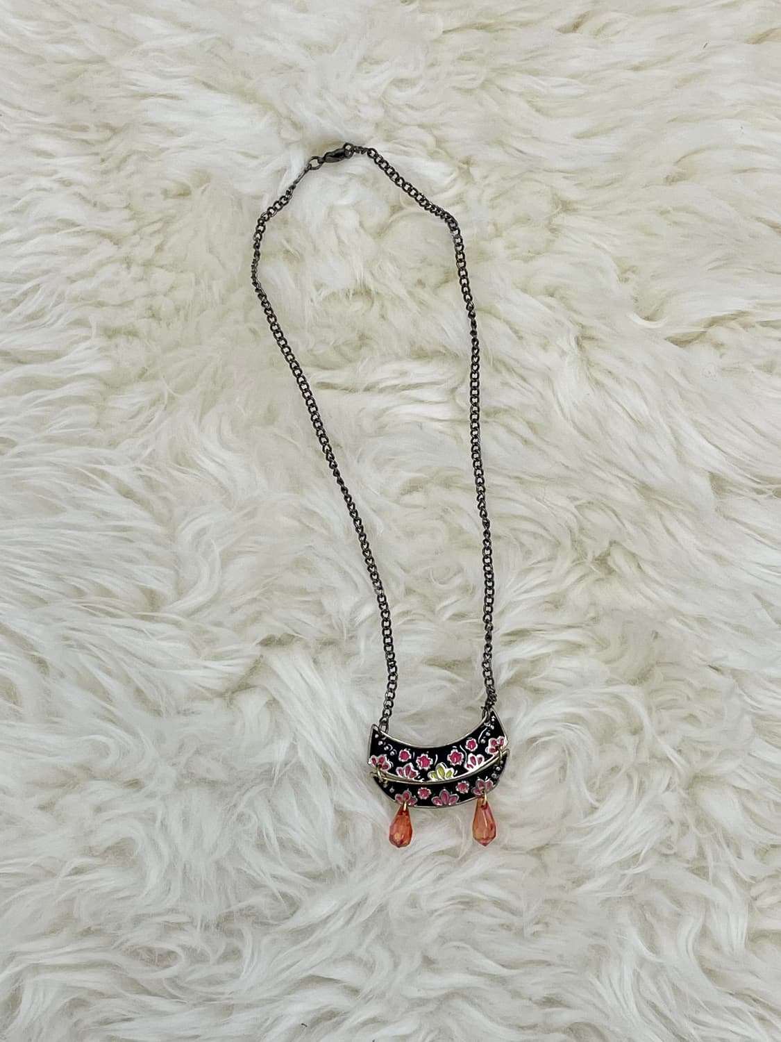 동양풍 드롭 패턴 네크리스 상품이미지1