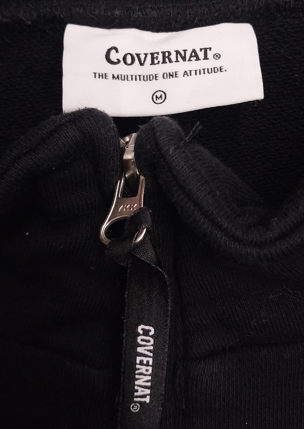 COVERNAT 하프집업 맨투맨 M 상품이미지4