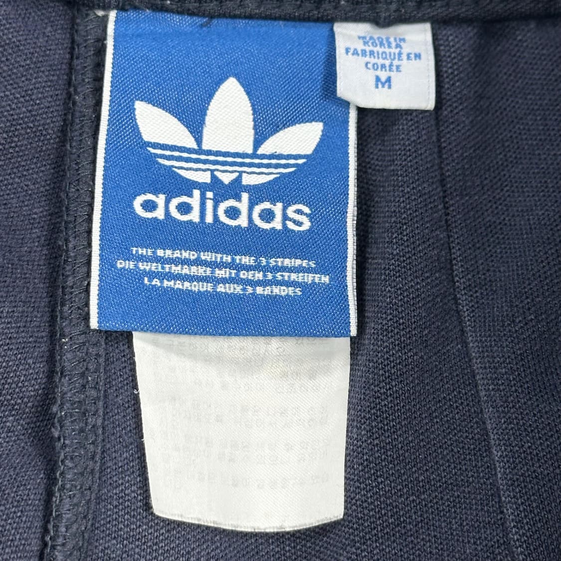 아디다스 유로파 네이비 트랙 츄리닝바지 (M) 상품이미지5