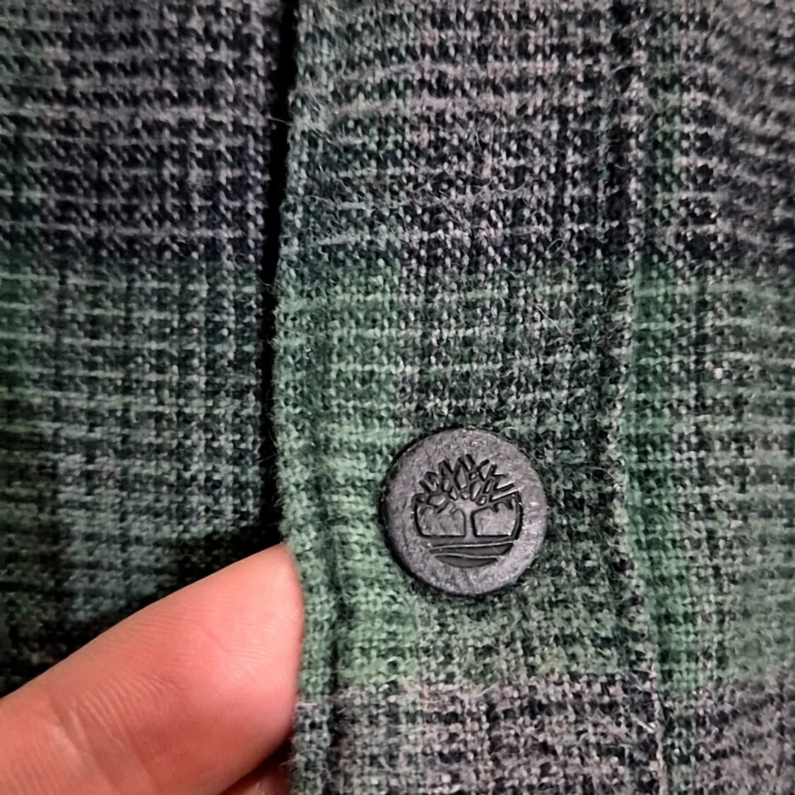 Timberland 팀버랜드 헤비 울 체크 셔츠 상품이미지4