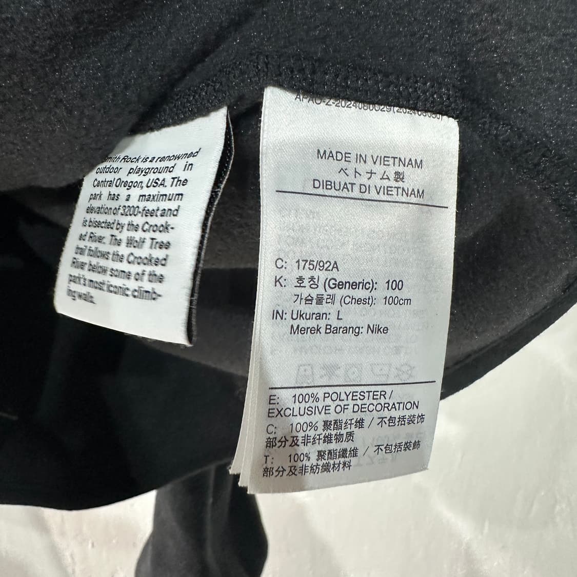 나이키 ACG wolftree 플리스 후드집업 L 상품이미지5