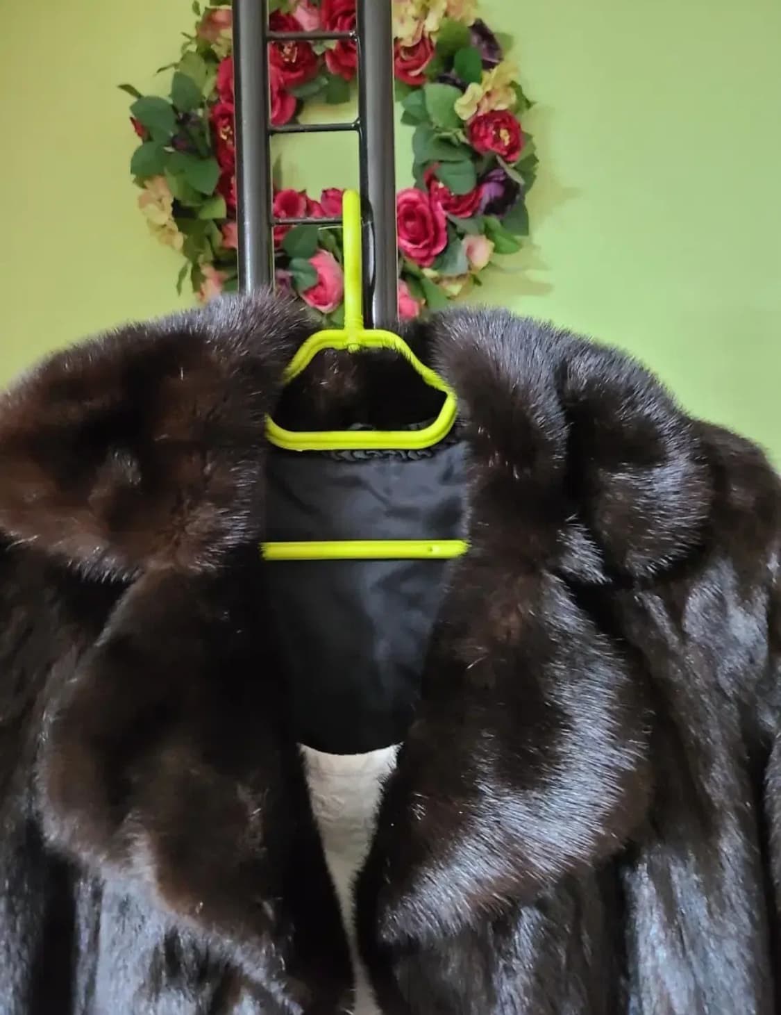 천연밍크 롱코트 상품이미지2