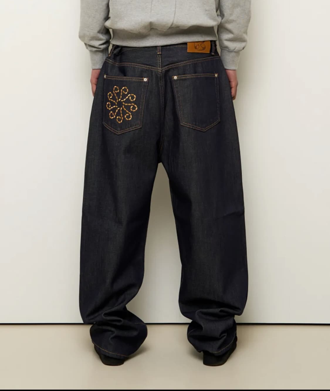 9999아카이브 Linking Wide Denim Pants 상품이미지1