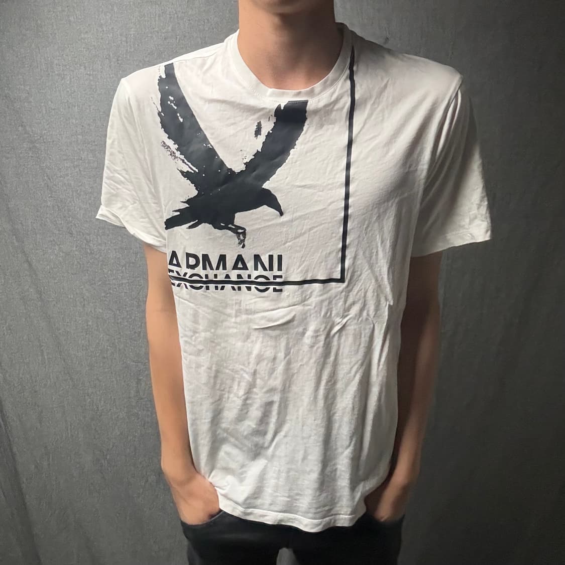 아르마니 익스체인지 프린팅 반팔 상품이미지1