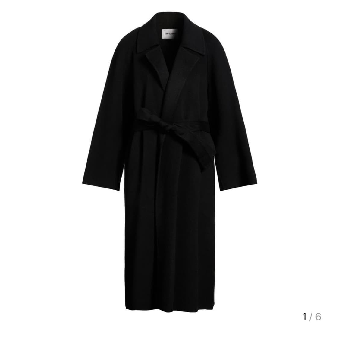 로우클래식 핸드메이드 랩 울코트 상품이미지1