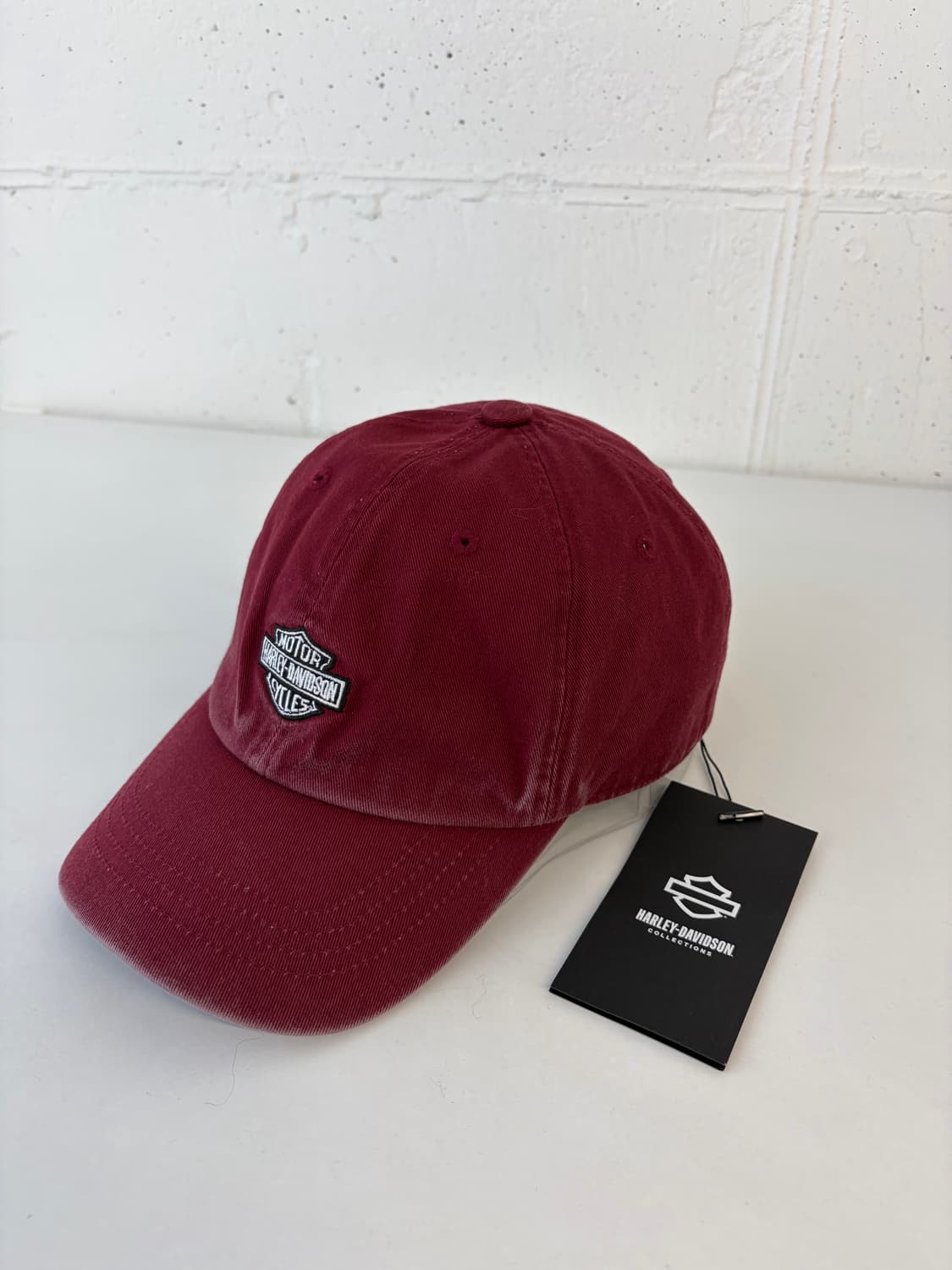 (새제품) 할리데이비슨 컬렉션스 피그먼트 다잉 빈티지 워싱 볼캡 모자 상품이미지2