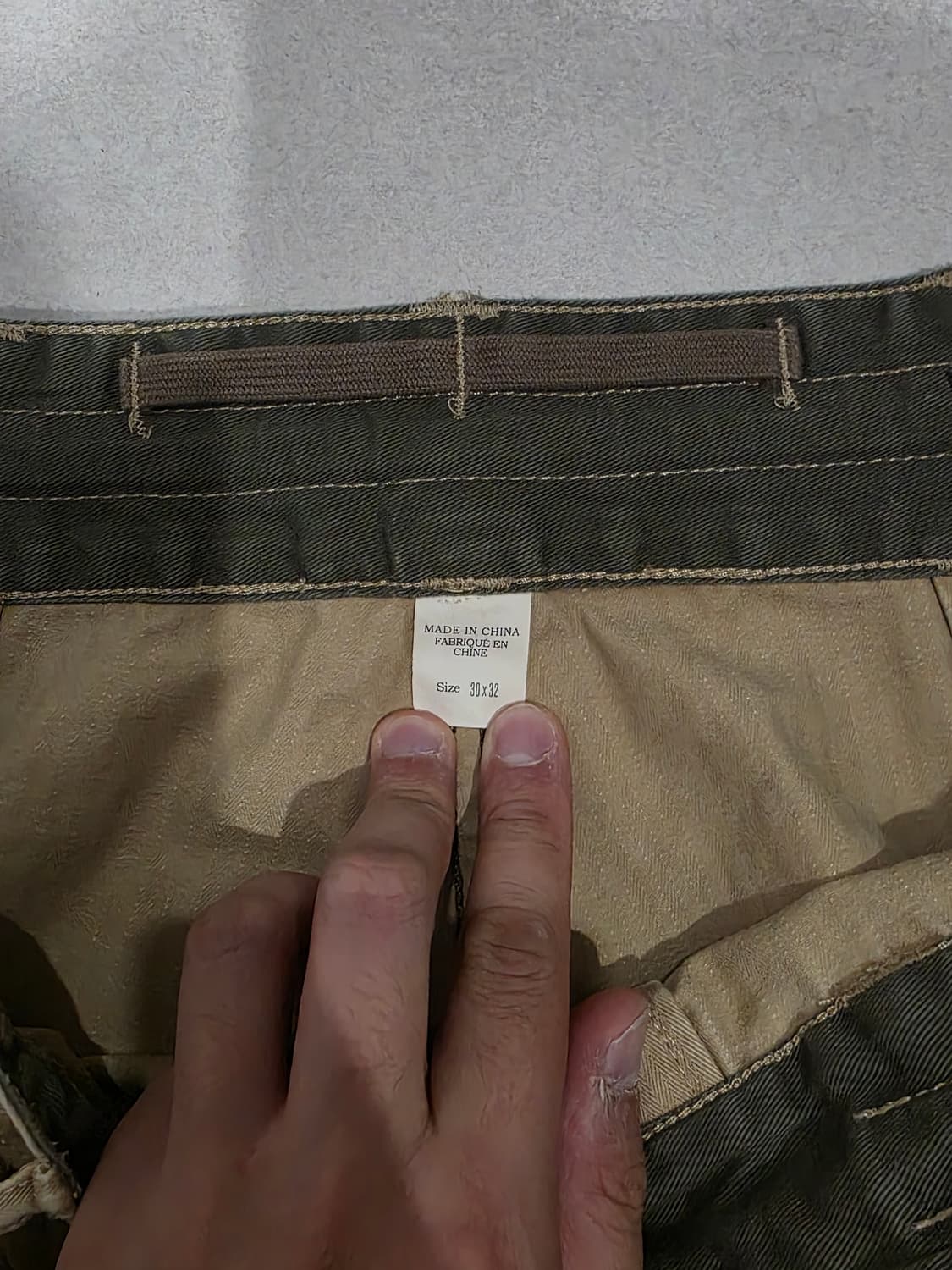 RRL/캠벨 헤링본 트윌 카고팬츠 / 30×32 상품이미지4