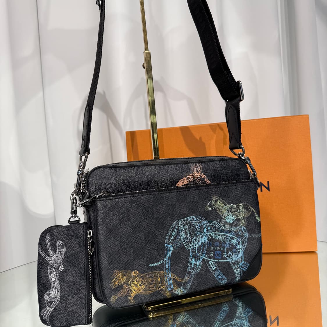 [정품] 루이비통 다미에 그라파이트 트리오 메센저 크로스백 상품이미지2