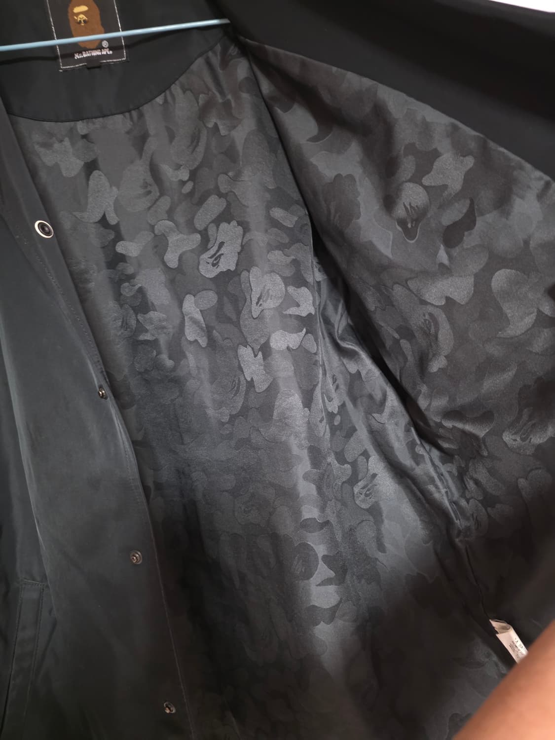 [L] 베이프 미스터베이프 빅사루 코치 자켓 상품이미지4