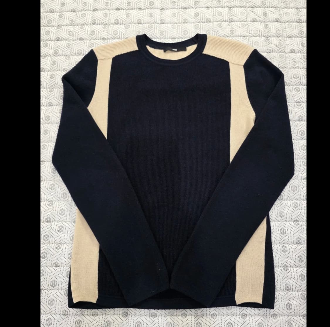 한섬 시스템 SYSTEM 시스템 남성 투톤 니트 95 상품이미지2