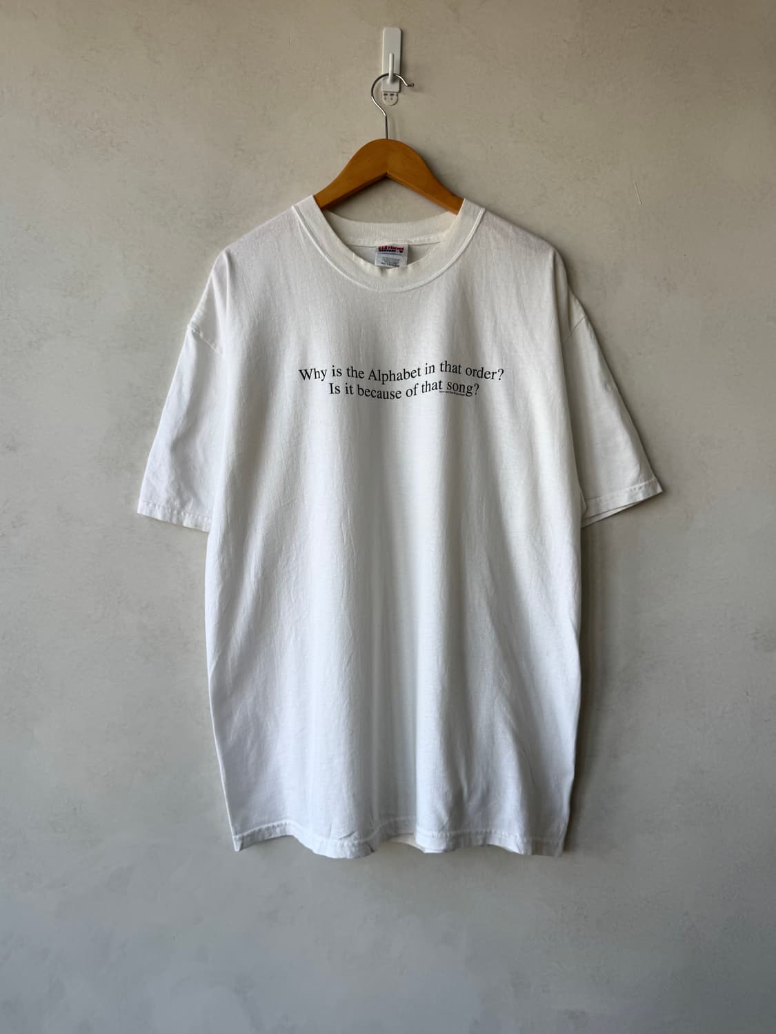 Vtg Alphabet Humor Tee 상품이미지1