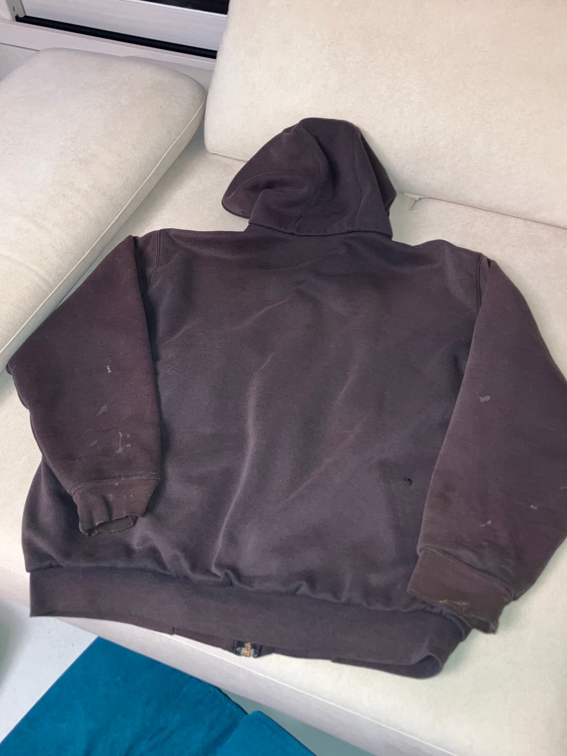 Carhartt distressed faded hoodie (칸예 착용) 상품이미지3