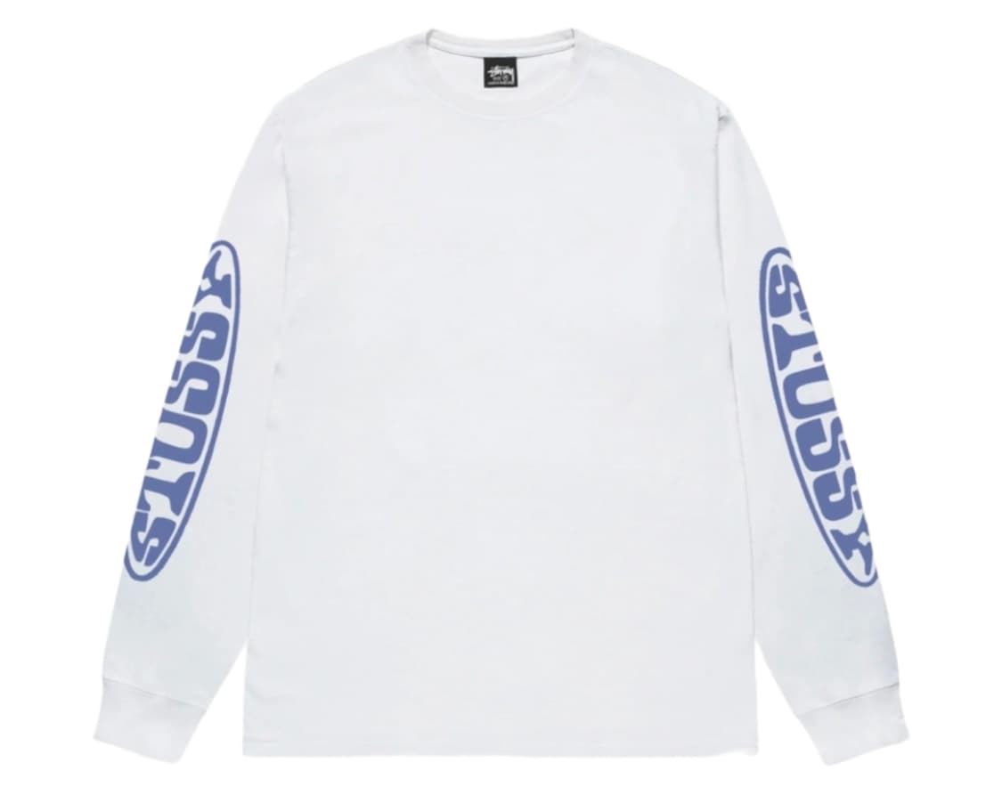 [M]스투시 필 롱슬리브 화이트 상품이미지1