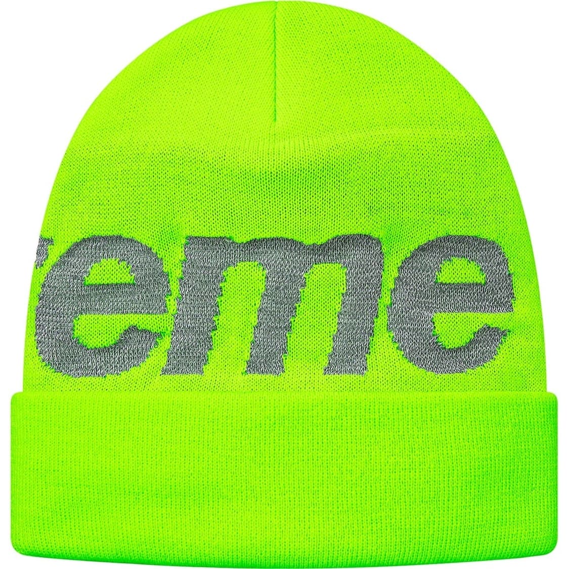 Supreme 3M Big Logo 리플렉티브 슈프림 빅로고 비니 상품이미지3