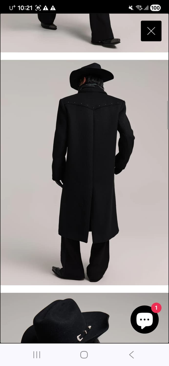 Dp paradis 24aw 뱀파이어 코트 L 상품이미지3