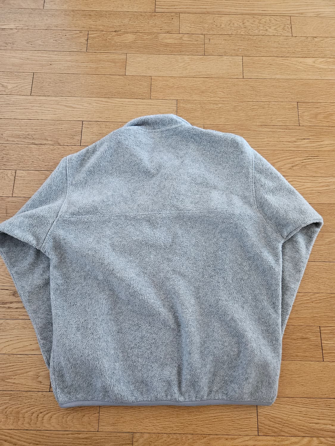 소장 파타고니아 신칠라 시멘트 블루 후리스 플리스 아노락 상품이미지5