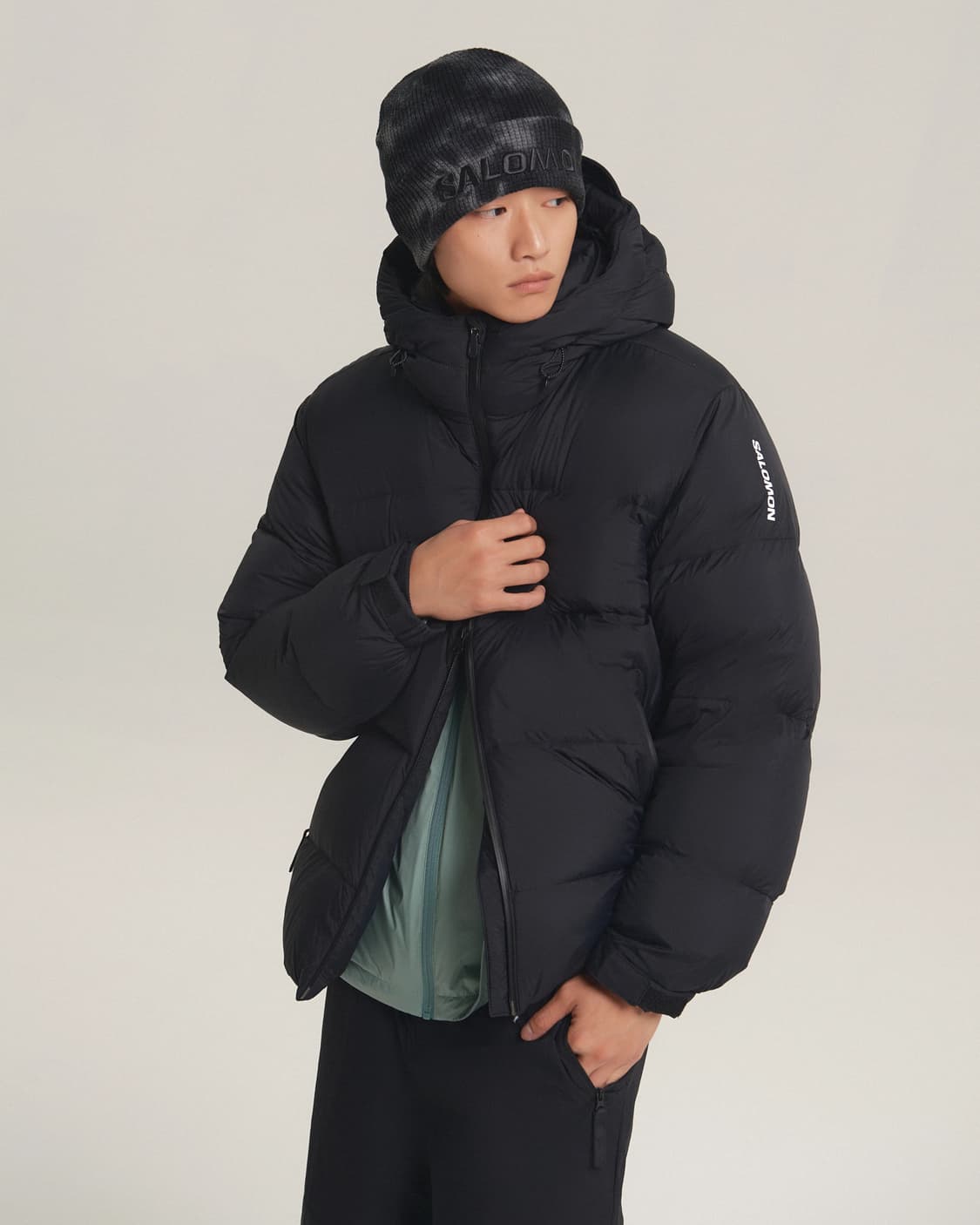 25fw 살로몬 옵티멀 구스다운  상품이미지1