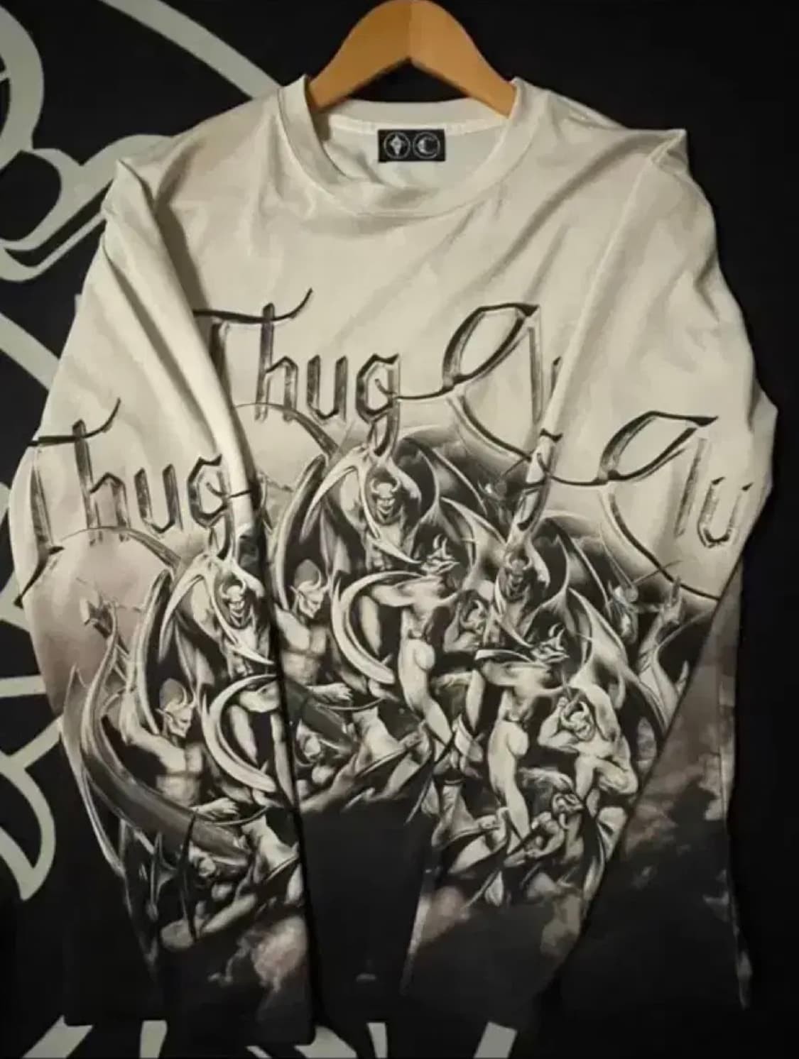 떠그클럽 악마 롱 슬리브 상품이미지1