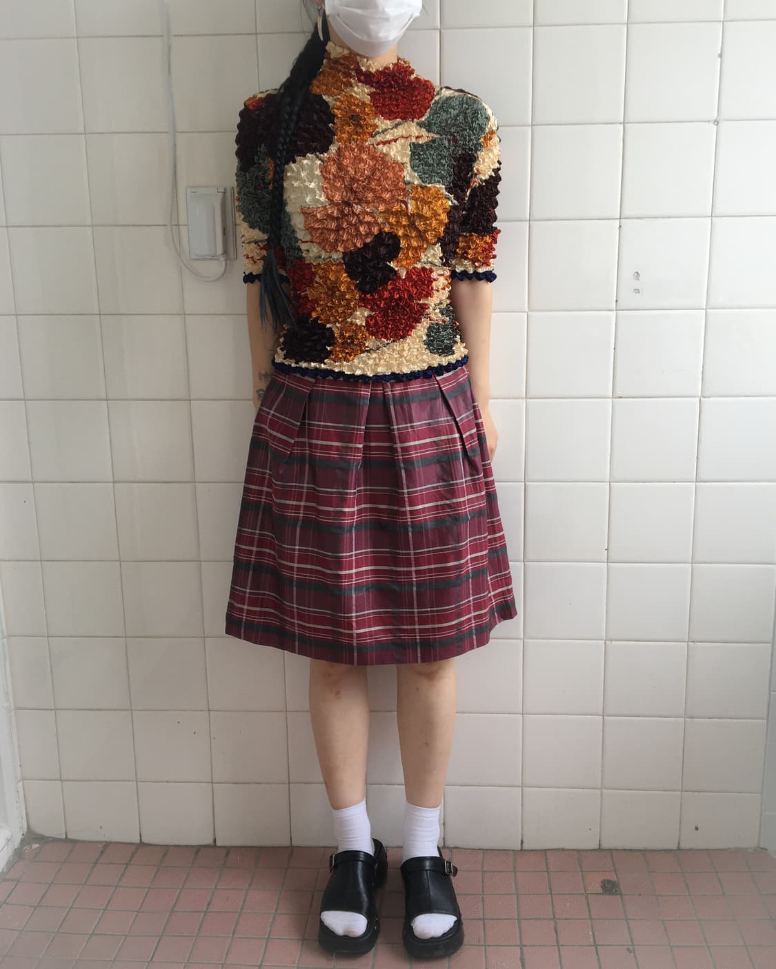 Pleats popcorn top 상품이미지4