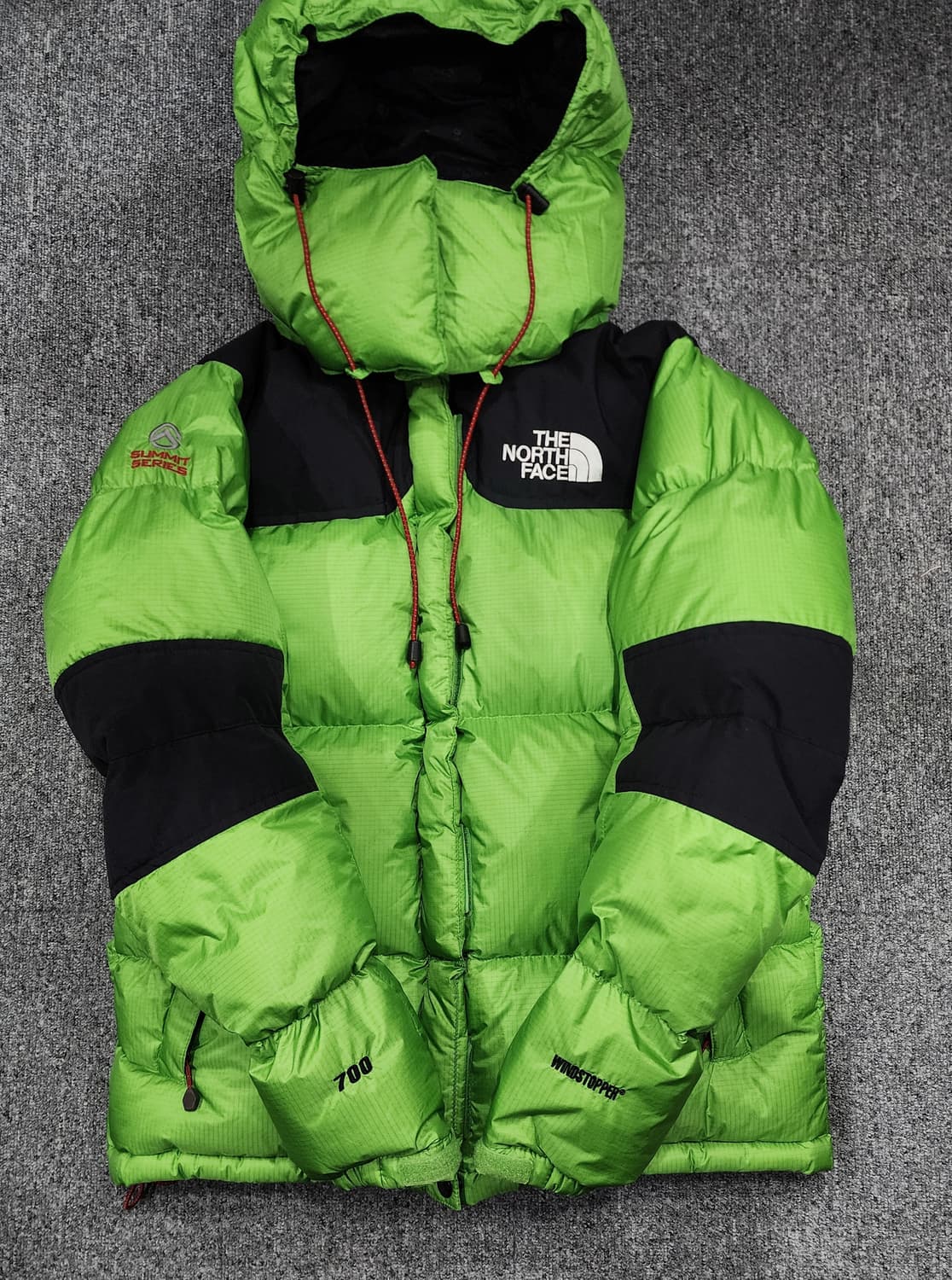 노스페이스 써밋 윈드스토퍼 700 고프코어 구스 패딩 여성 95,XL 상품이미지4