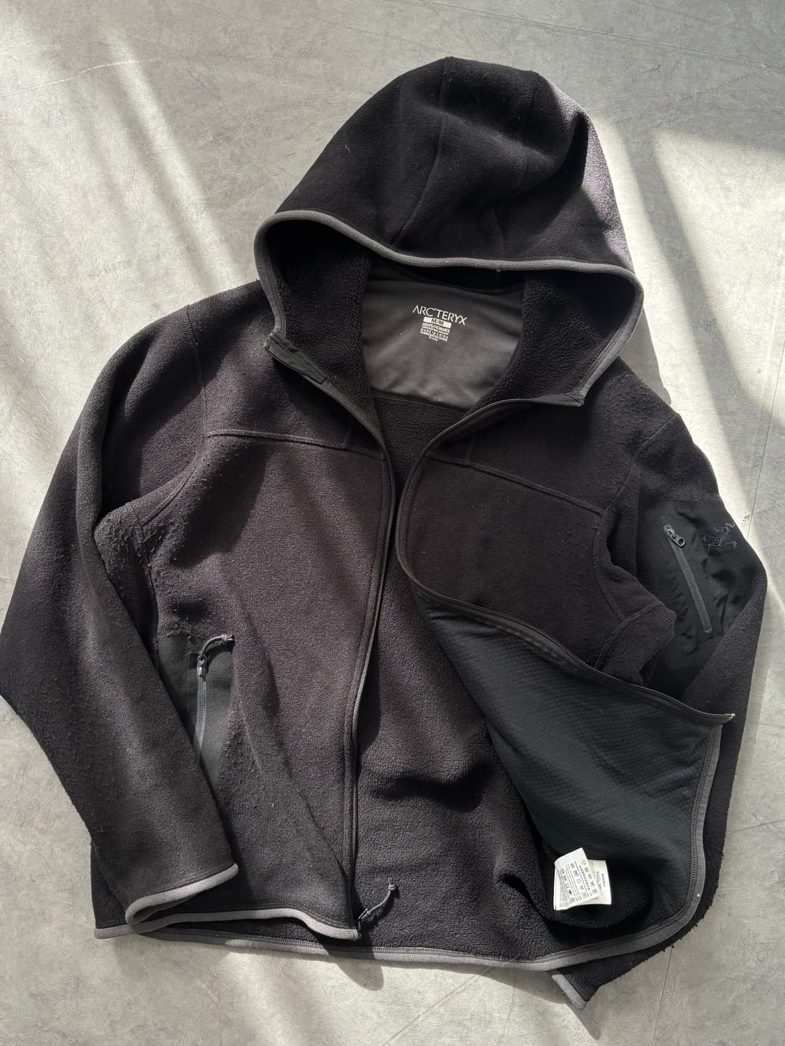 Arc'teryx 아크테릭스 폴라텍 커버트 후드 자켓  상품이미지4