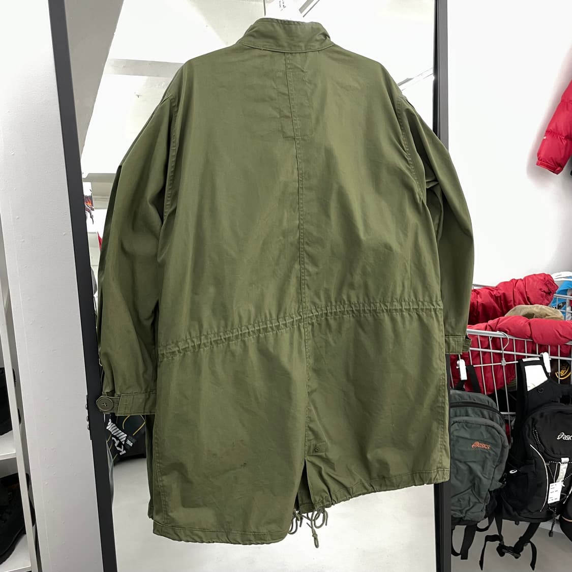 80s OG M65 오리지널 피쉬테일 so-sew 미군 개파카 상품이미지2