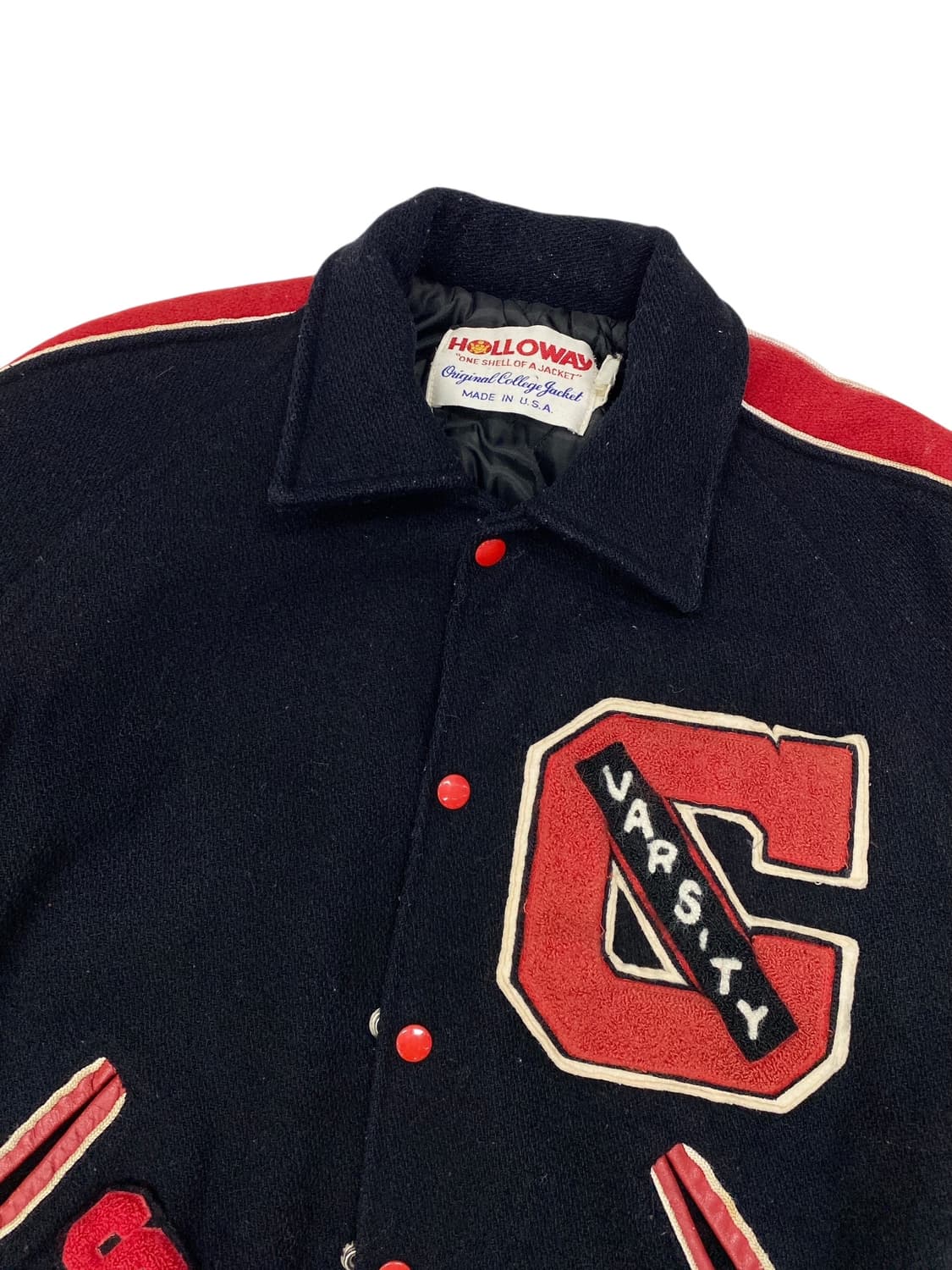 80's Holloway 울 바시티 자켓  상품이미지4
