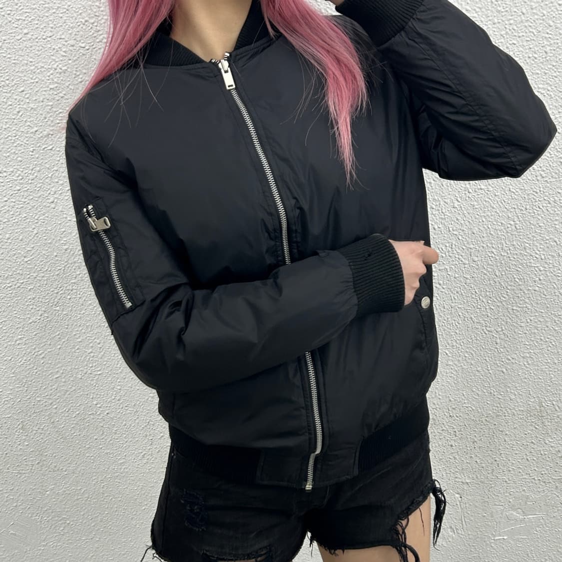 버커루 블랙 항공 점퍼 S 상품이미지2