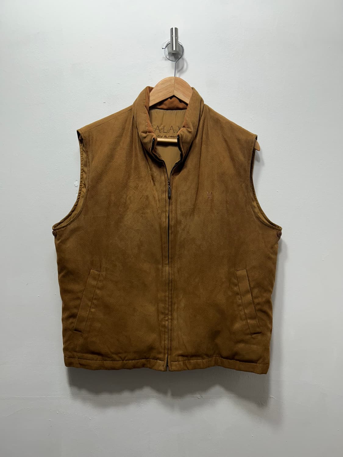 갤럭시 남성 스웨이드 베스트 조끼 M 상품이미지1