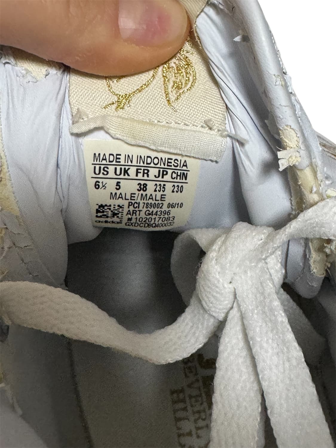 아디다스 제레미스캇 골드윙 235,240 (정품여부X) 상품이미지3