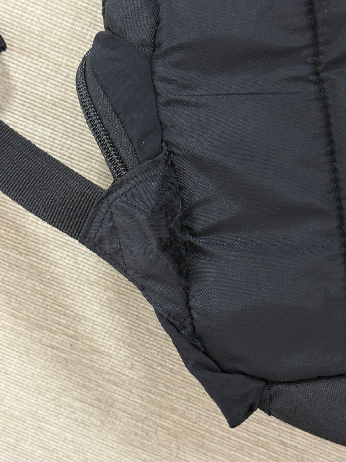 미스치프 나일론 백팩 블랙 mschf 상품이미지3