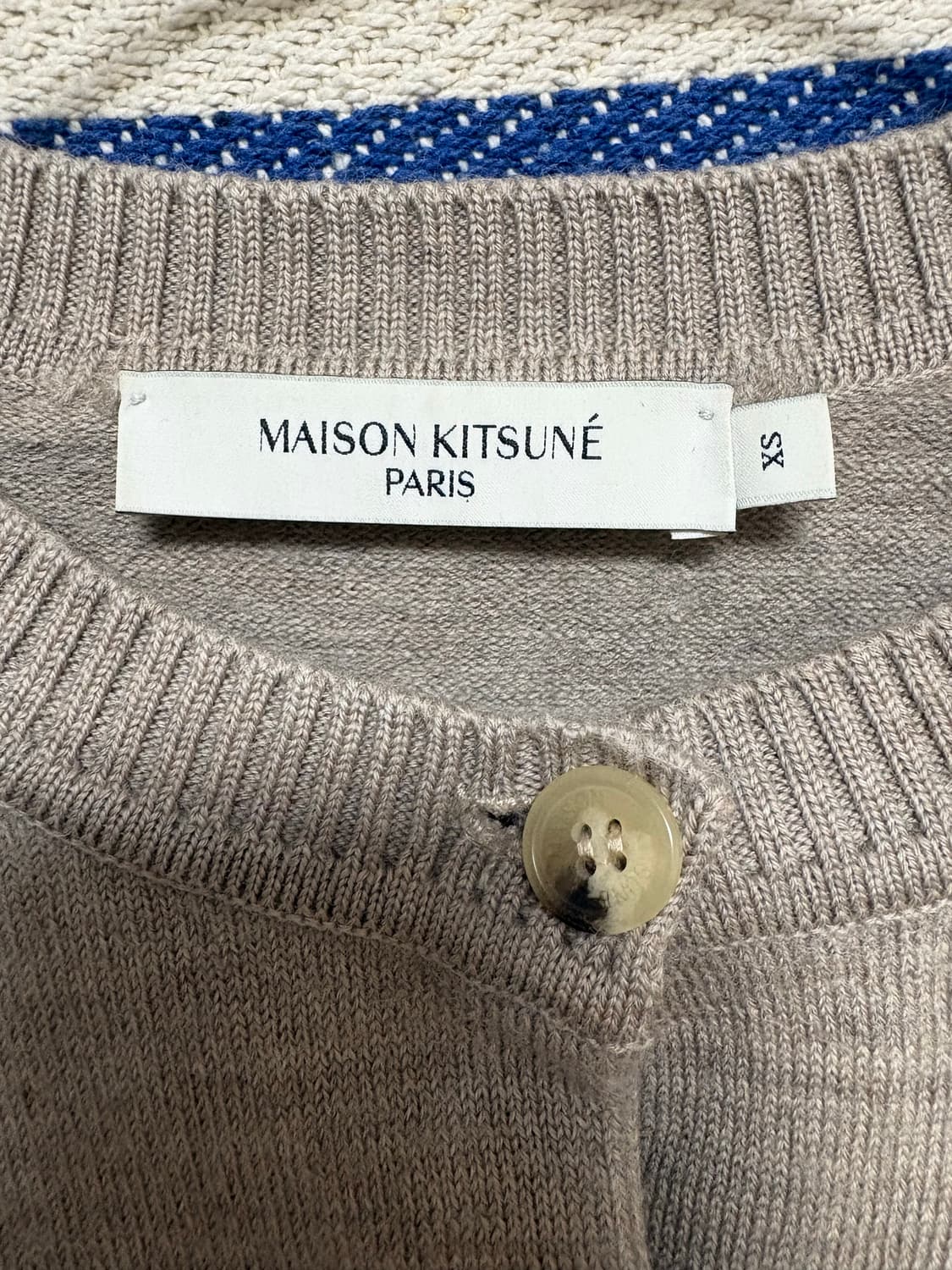 메종키츠네 칠랙스 폭스 패치 가디건 상품이미지8