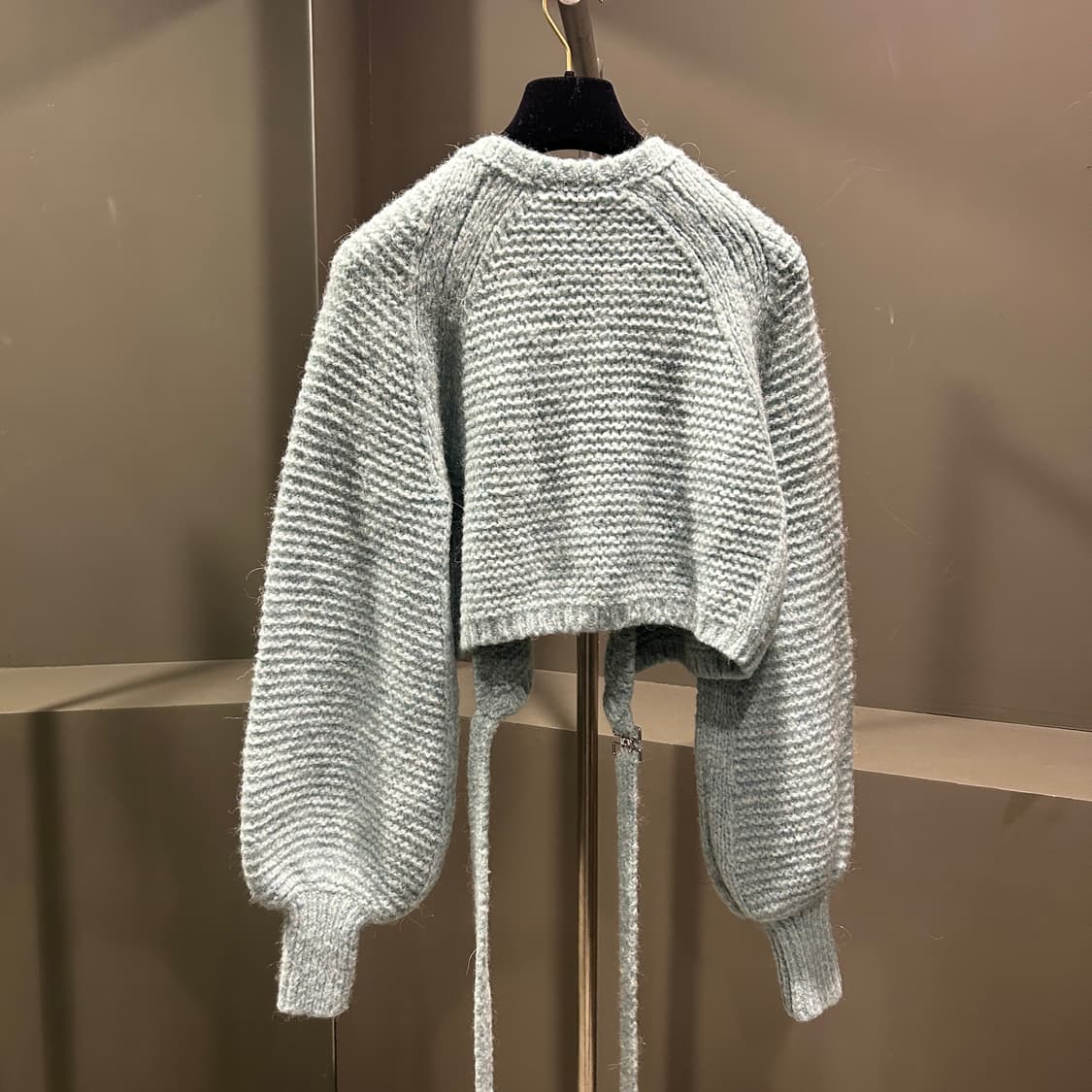 샤넬 알파카 랩 가디건 상품이미지9