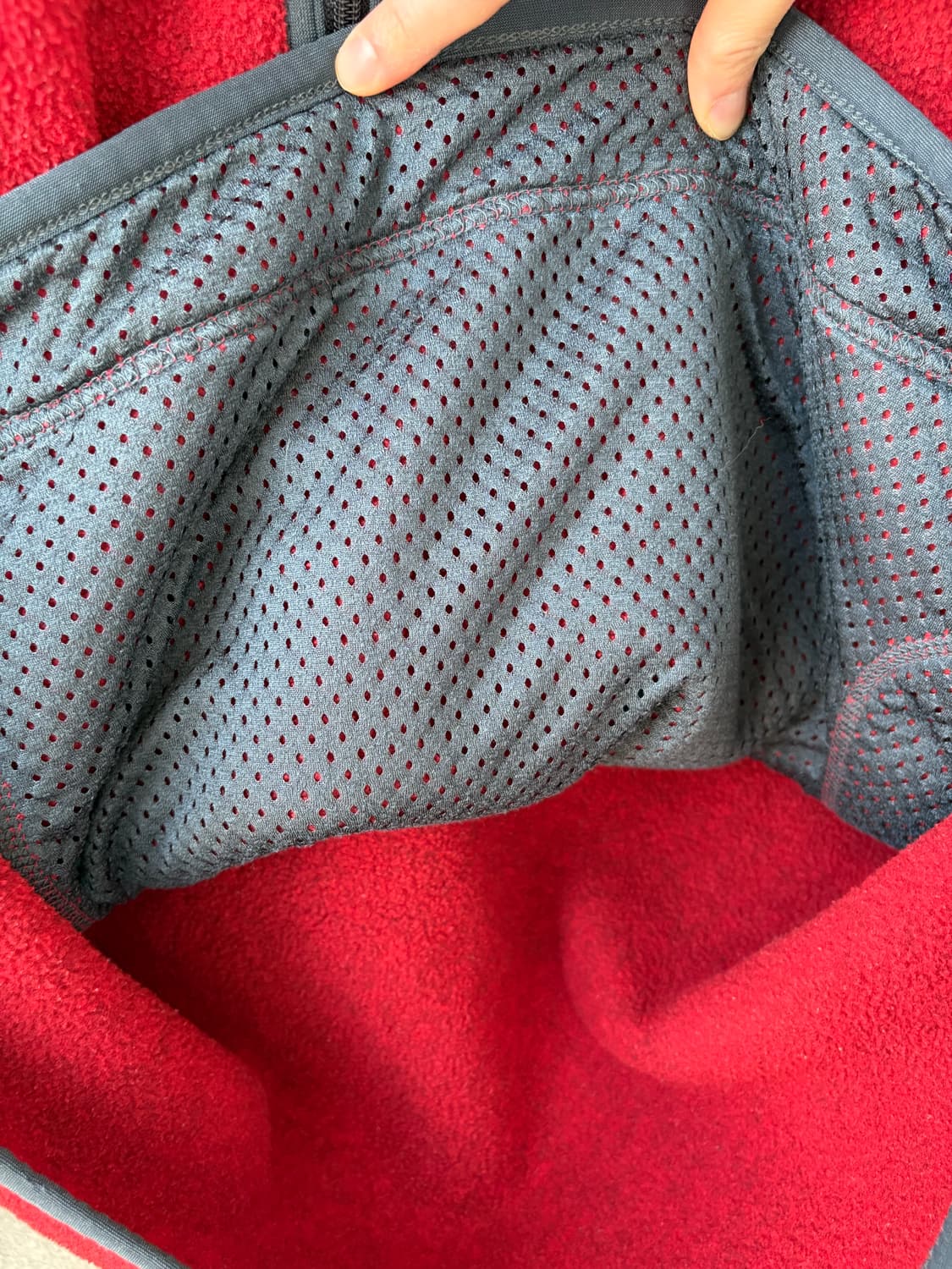 빈티지 파타고니아 신칠라 마수피얼 레드/버건디 M 상품이미지6