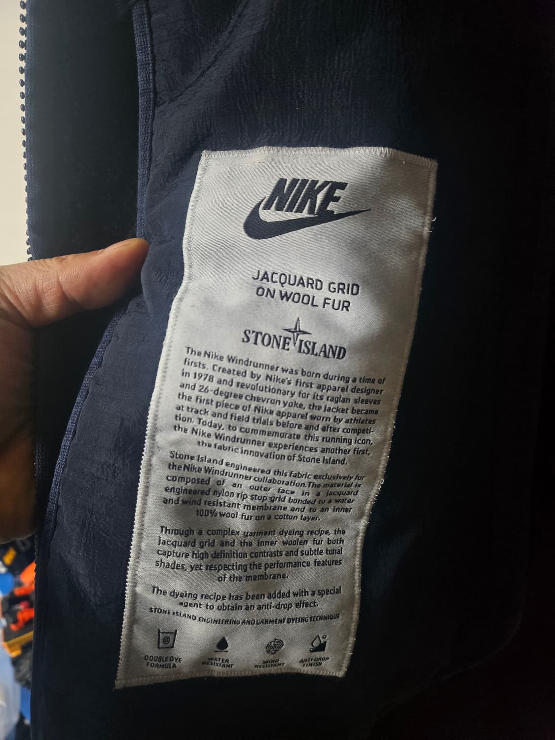 스톤아일랜드X나이키 랩 M 무스탕 코트 (105) 상품이미지8