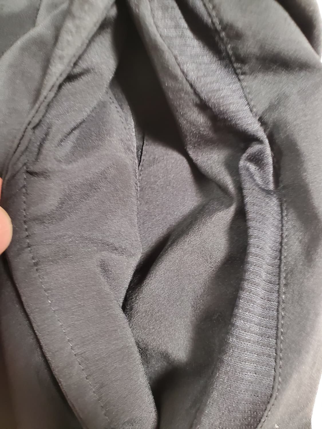 새상품급)뉴발란스 엑셀러레이트 5인치 러닝 반바지 블랙 남자 트레이닝 쇼 상품이미지3