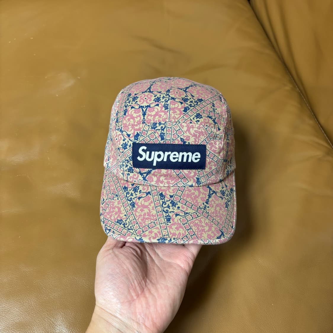 Supreme 슈프림 21fw 플로랄 캠프캡 모자 Floral Cards 상품이미지3