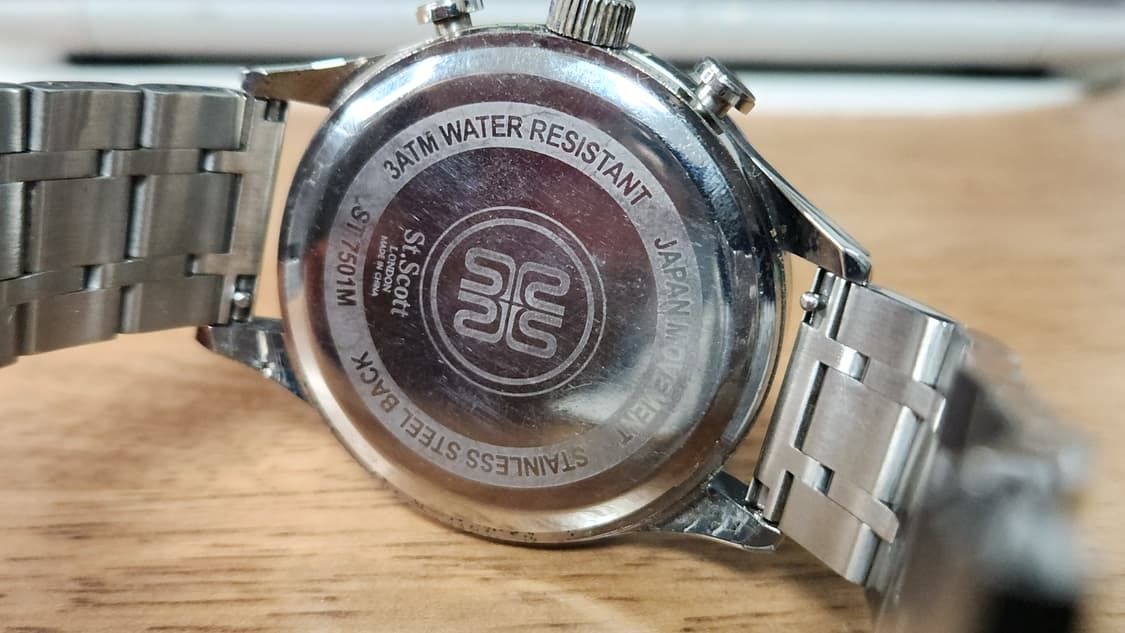 # 세인트스코트 헤스티아 다이아 멀티펑션 정품 남성 명품시계 급처 상품이미지8